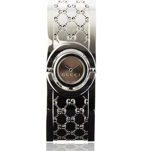 GUCCI twirl watch in stainless steel